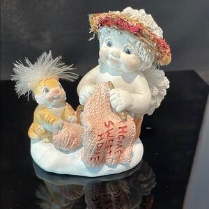 Dreamsicle Vintage Home Sweet Home Cherub Figurine